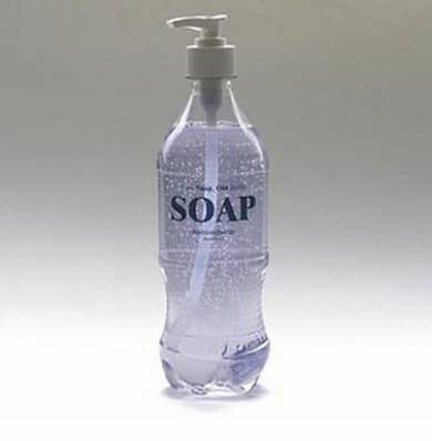  Coke Bottle Repurposed into Soap Dispenser