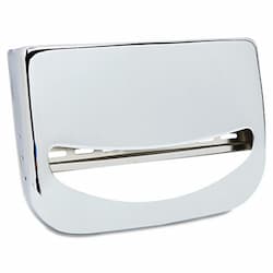 Boardwalk Toilet Seat Cover Dispenser, 16 x 3 x 11 1/2, Chrome