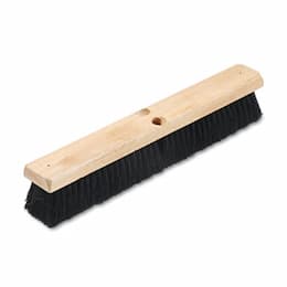 Floor Brush Head , 2 1/2 Black Tampico Fiber