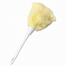 Assorted Color Turkey Feather Duster w/ Plastic Handle