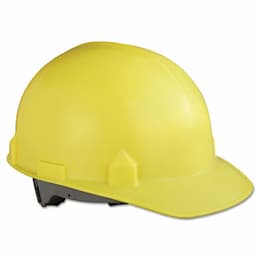  SC-6 Head Protection w/4pt Suspension, Yellow, Hard Hats