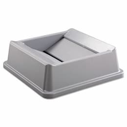 Untouchable Gray Square Lids for Square Top Containers