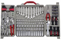 170 Piece Professional Tool Set, Open Case