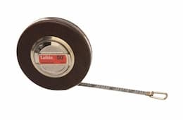 50' Chrome Clad Steel Blade single side Measuring Tape