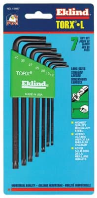 7 Piece Torx L-Key Set