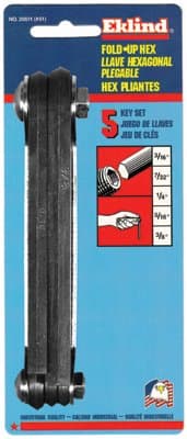 Inch Fold Up Hex Key Set