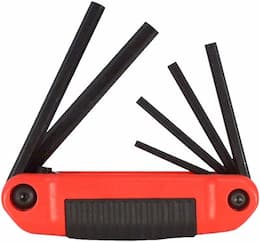 6 Piece Ergo Fold Hex Key Set