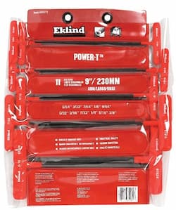 Eklind Power T Hex Key Set