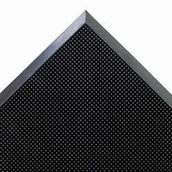 Crown Mats Mat-A-Dor Entrance/Scraper Mat, Rubber, 24-in x 32-in, Black