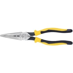 Klein Tools 8" Journeyman Long Nose Pliers Side Cutting