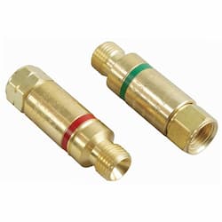 Regulator Adaptor Oxygen/Fuel Gas Flashback Arrestor Set