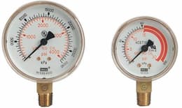 1 [1/2]'' 4000 PSI Regulator Gauges for Balloon Inflators