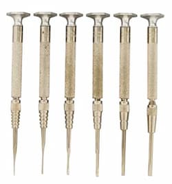 General Tools 6 Piece Set of Jewelers Screwdrivers