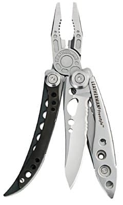 Free Style Stainless Steel Multi-Tool with Half Serrated Blade