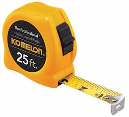 30'X1" Yellow Case Steelpower Measuring Tape Nylon Coat