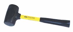 Power Drive Dead Blow Hammer with 4lb Head and Fiberglass Handle