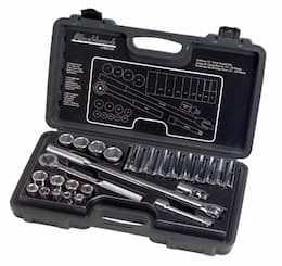 26 Piece Standard Socket Set, 1/2'' Drive Size