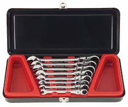 8 Piece Locking Flex Head Geared Wrench Sets