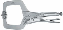 6'' Locking C-Clamp with Swivel Pads