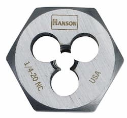 3/8'' High Carbon Steel Fractional Hexagon Dies