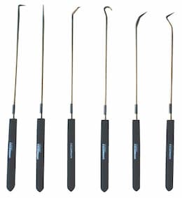 9- 3/4" Long Six Piece Hook and Pick Set