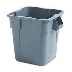 Brute Container Square Polyethylene 28 Gal Gray