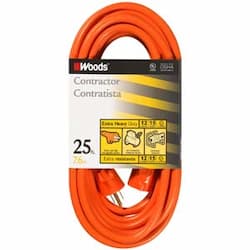 25FT, Triple Conductor, Extension Cord