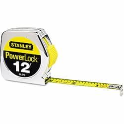 1/2"X12' E-Z Read Powertape Measure