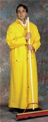 X-Large PVC on Polyester Riding Raincoat