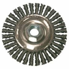 4" Stainless Steel Stringer Bead Wheel Brush