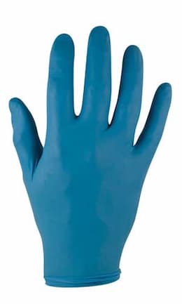 TNT Blue Single-Use Gloves, Large