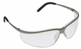 Brushed Nickel Metaliks Sport Safety Eyewear