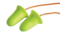 Yellow Corded EarSoft FX Corded Shaped Earplug