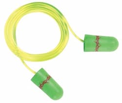 Neon Green Corded Next Tattoo Earplugs