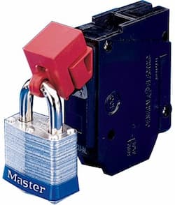 220.00 Volt "No Hole" Circuit Breaker Lockouts