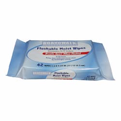 Personal Moist Towelettes Tub, 42 Sheets Per Tub