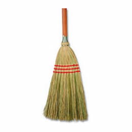 Boardwalk Gray/Natural, Corn/Fiber Lobby Brooms-36-in