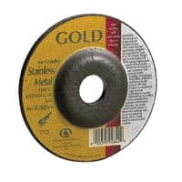 Carborundum 4" Gold Aluminum Oxide Type 27