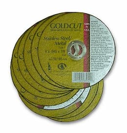 Carborundum 4-1/2" GoldCut Reinforced Aluminum Oxide Abrasive