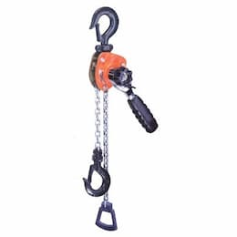 Mini Ratchet Lever Hoist with Forged Hooks