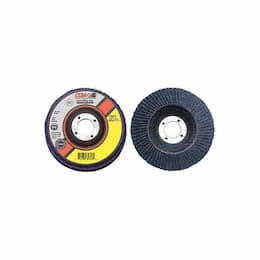 4.5" Type 29 Arbor Thread Zirconia XL Abrasive Flap Disc w/ 60 Grit