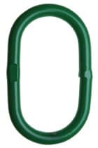 5" Green Cam-Alloy Steel Oblong Links