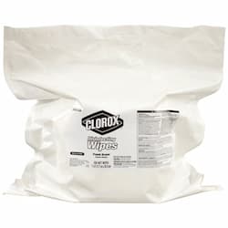 White, Fresh Scent Clorox Disinfecting Wipes-Refill