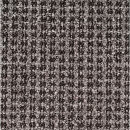 3x6 Oxford Wiper Mat, Black/Grey