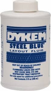 8 oz Blue Layout Fluid