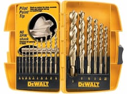 29-Piece Heavy Duty Pilot Point Drill Bit Set