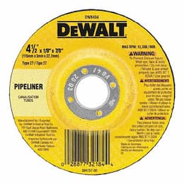 4-1/2"X1/8"X5/8"-11 Pipeline Cutting & Grinding Wheel