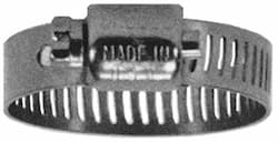 1/2-in - 29/32-in MAH Series Miniature Worm Gear Clamp