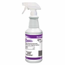 Liquid Oxivir Sanitizer In A Trigger Spray Bottle-1 Quart