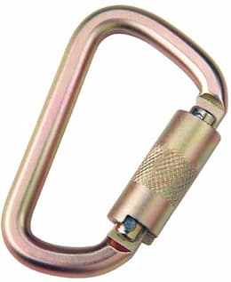 11/16" Small Steel Self-Closing Saflok Carabiners